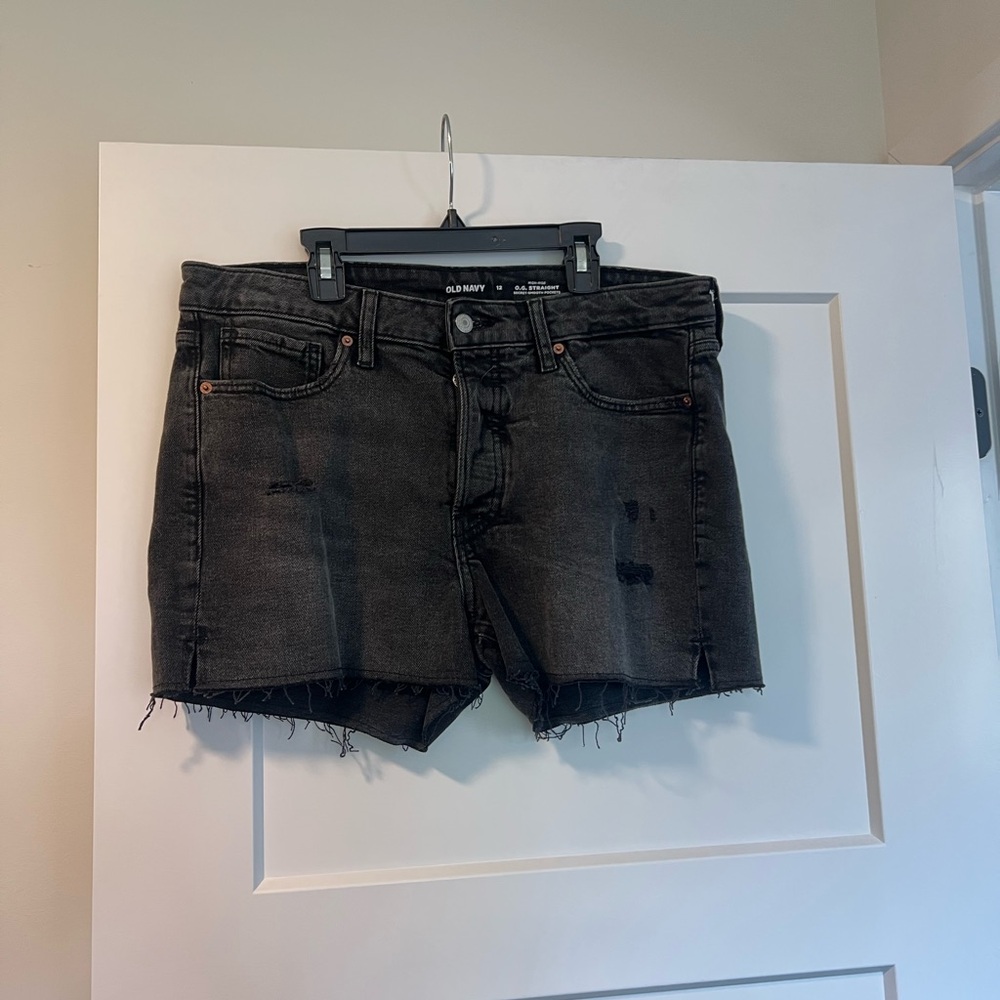 Old Navy Black Jean Shorts for Women